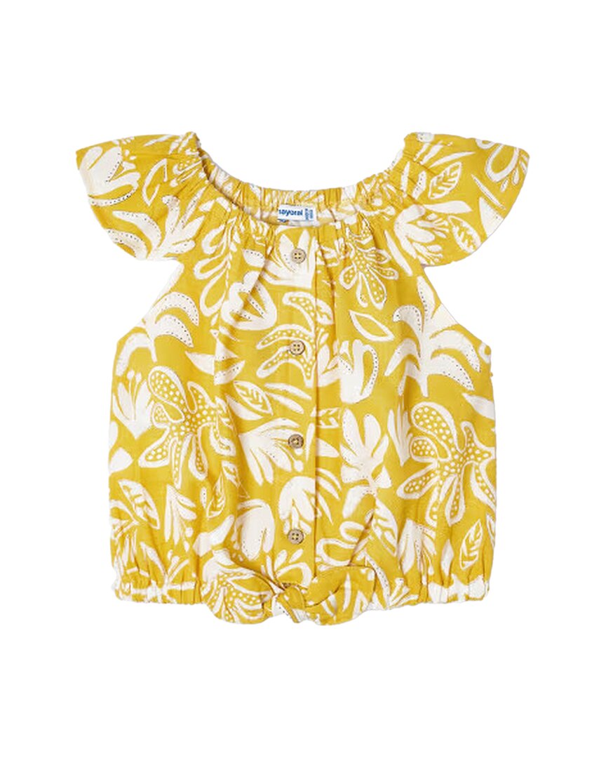 Майорал Тропический принт Блузка Mayoral, желтый
Майорал Тропический принт Блузка Mayoral, желтый