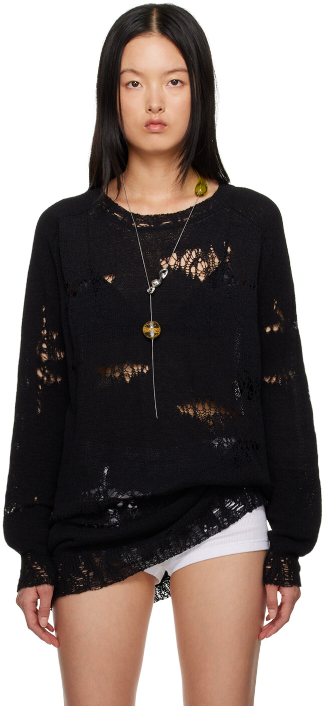 Эксклюзивный черный свитер SHANG XIA SSENSE
Эксклюзивный черный свитер SHANG XIA SSENSE