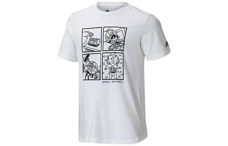 Футболка мужская белая Adidas, белый
Футболка мужская белая Adidas, белый