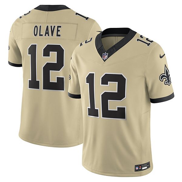 Мужская футболка New Orleans Saints Chris Olave Gameday Golds Alternate Vapor FUSE Limited Nike
Мужская футболка New Orleans Saints Chris Olave Gameday Golds Alternate Vapor FUSE Limited Nike