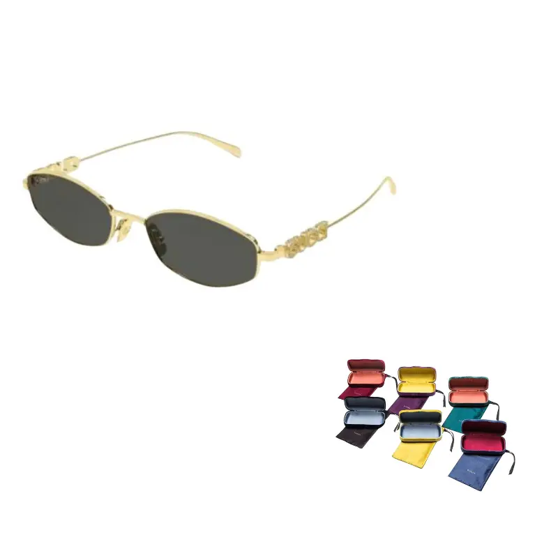 Овальные солнцезащитные очки в рамке GUCCI, золотой
Овальные солнцезащитные очки в рамке GUCCI, золотой