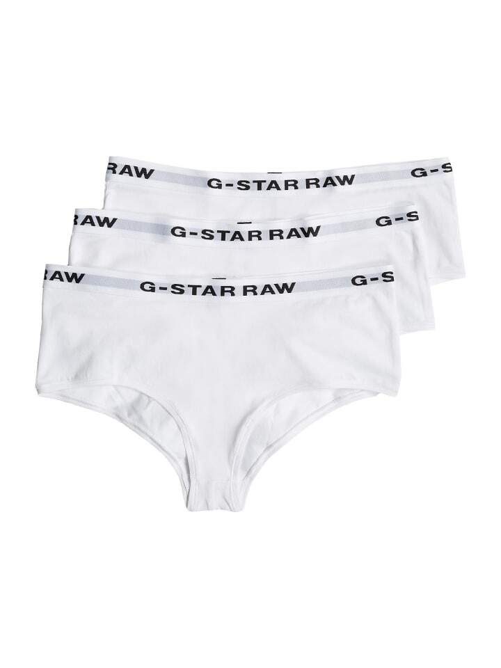 Трусы G-Star Raw Slip 3er Pack, белый
Трусы G-Star Raw Slip 3er Pack, белый