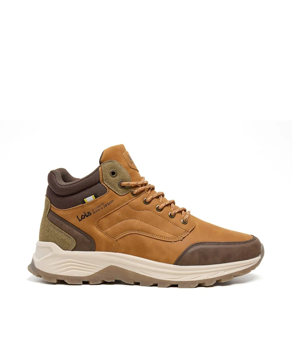 Мужские ботинки с шнуровкой и усиленным носком Lois, песочный
Мужские ботинки с шнуровкой и усиленным носком Lois, песочный