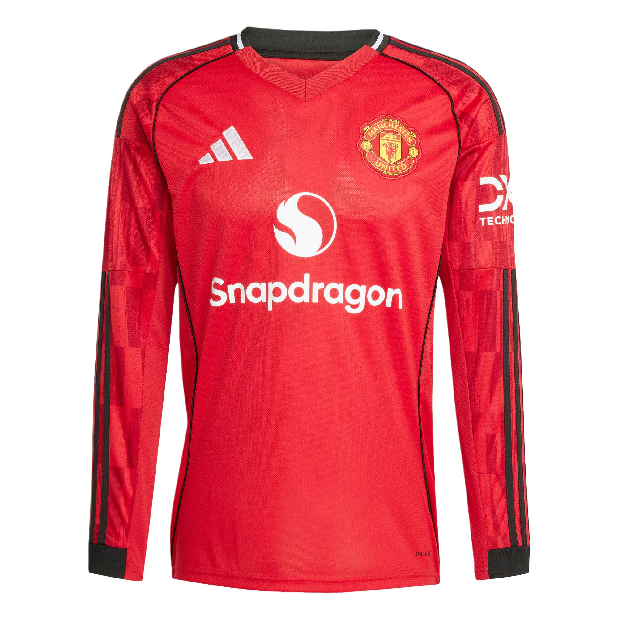 Футболка Manchester United 25/26 домашняя с длинными рукавами Adidas, красный
Футболка Manchester United 25/26 домашняя с длинными рукавами Adidas, красный