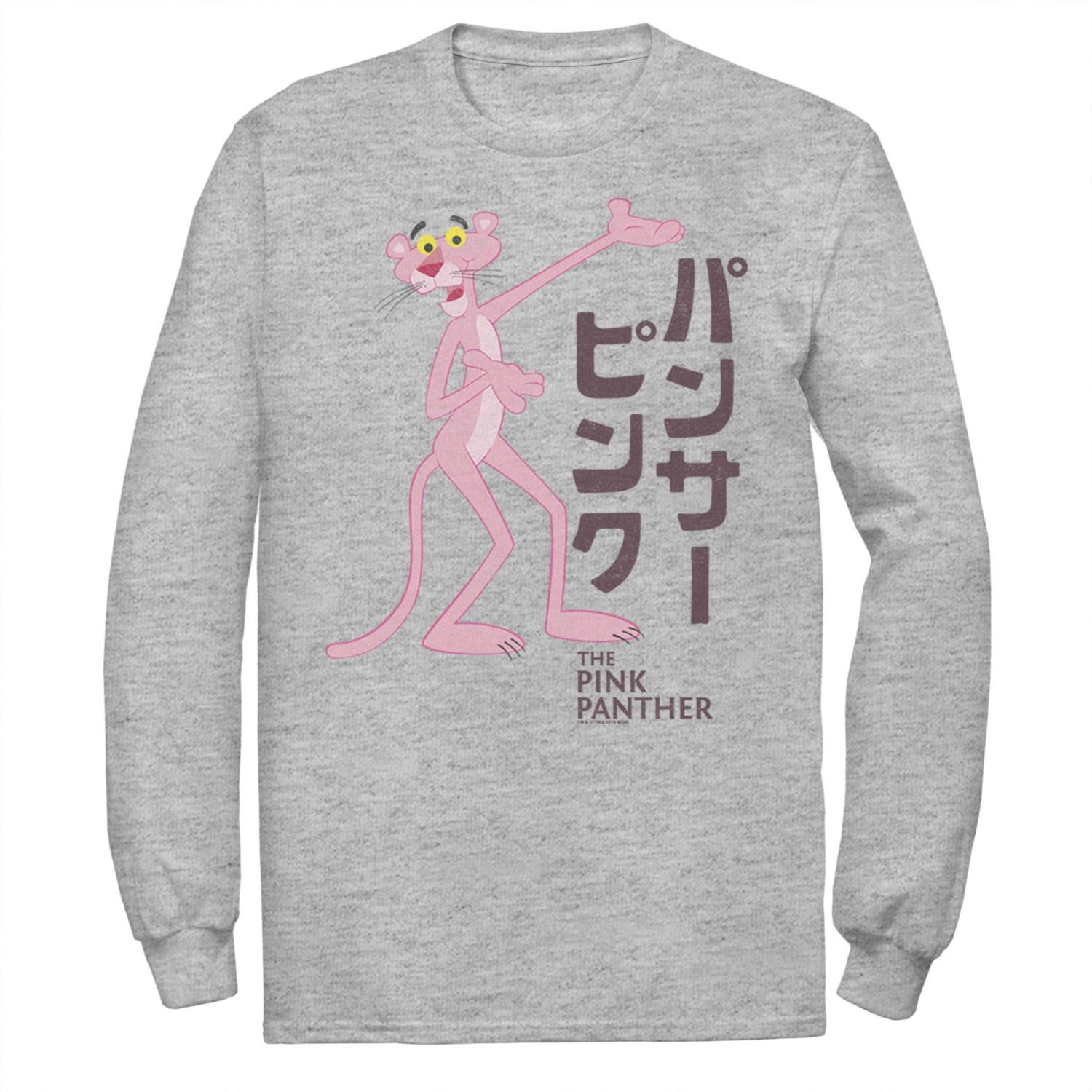 Мужская футболка с длинным рукавом и графическим логотипом Pink Panther Kanji Portrait Licensed Character
Мужская футболка с длинным рукавом и графическим логотипом Pink Panther Kanji Portrait Licensed Character