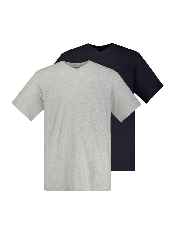 Футболка с короткими рукавами из светло-серого меланжа JP1880, Серый, Футболка с короткими рукавами из светло-серого меланжа JP1880
Футболка с короткими рукавами из светло-серого меланжа JP1880, Серый, Футболка с короткими рукавами из светло-серого меланжа JP1880