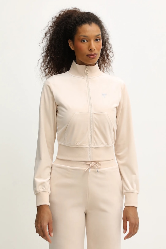 Бархатная толстовка COUTURE Guess, бежевый
Бархатная толстовка COUTURE Guess, бежевый