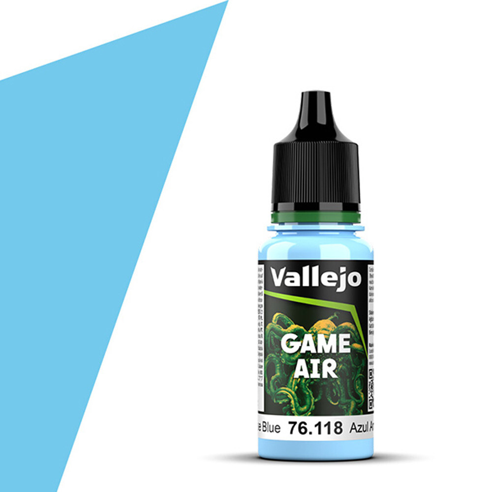 Аксессуары Vallejo Game Air: Sunrise Blue (18ml)
Аксессуары Vallejo Game Air: Sunrise Blue (18ml)