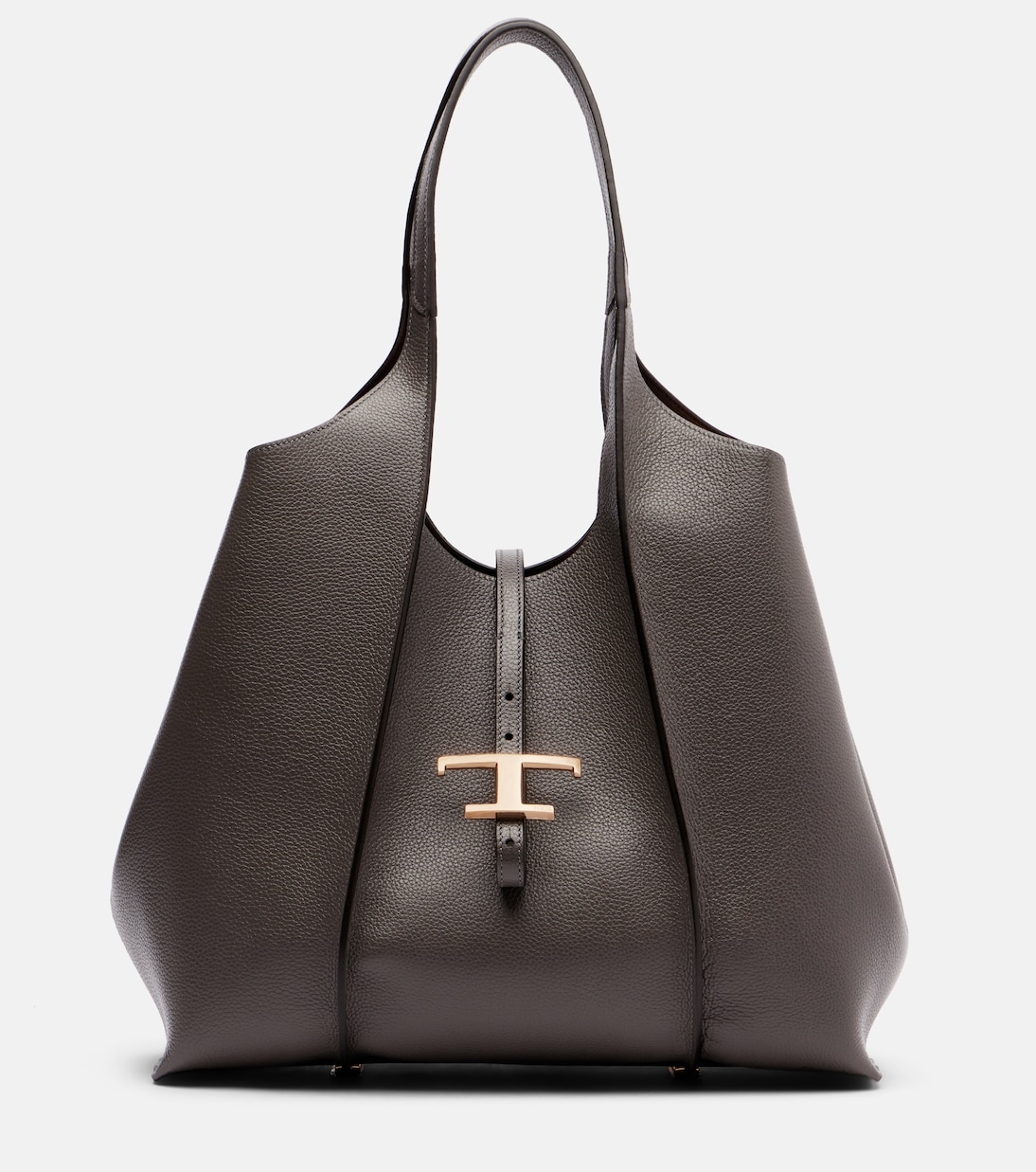 T Timeless Средняя кожаная сумка-тоут Tod's, Grigio Scuro
T Timeless Средняя кожаная сумка-тоут Tod's, Grigio Scuro