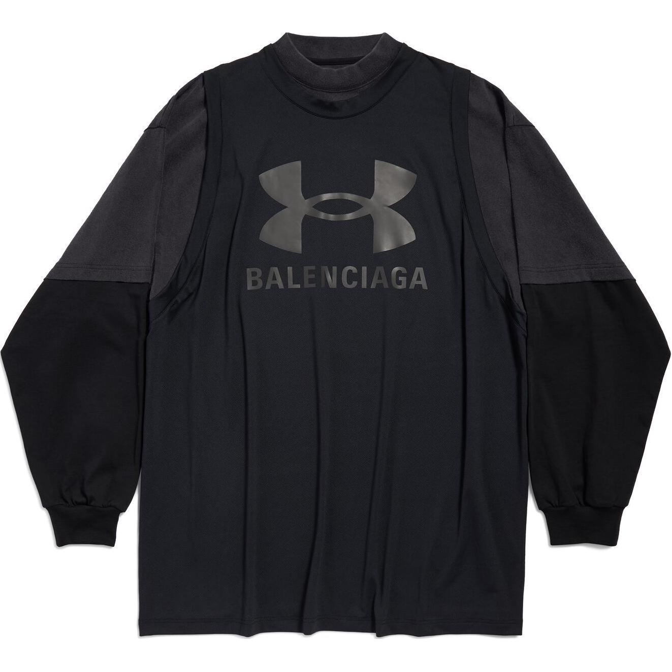 Under Armour Футболка с тройным слоем Balenciaga, черный
Under Armour Футболка с тройным слоем Balenciaga, черный