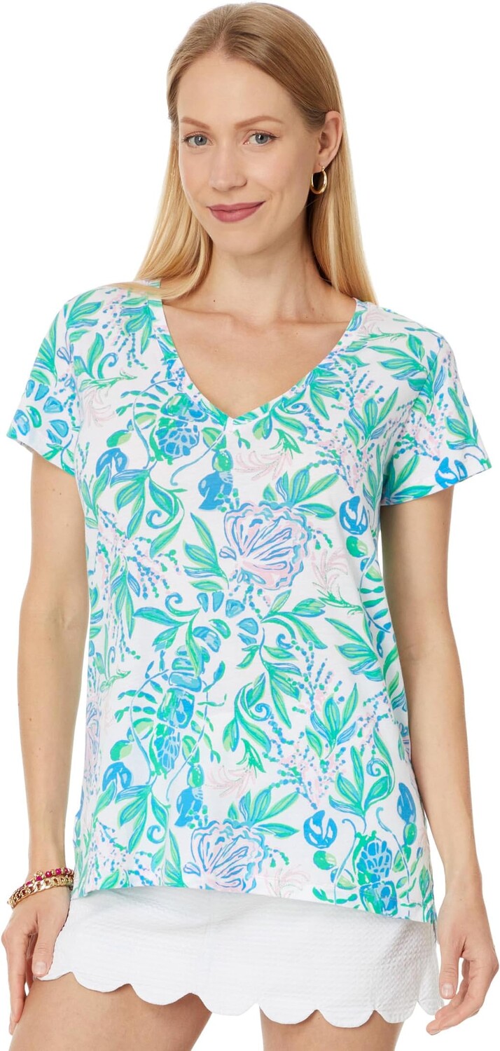 Футболка Lilly Pulitzer Meredith Tee, цвет Resort White Just A Pinch, Белый, Футболка Lilly Pulitzer Meredith Tee, цвет Resort White Just A Pinch
Футболка Lilly Pulitzer Meredith Tee, цвет Resort White Just A Pinch, Белый, Футболка Lilly Pulitzer Meredith Tee, цвет Resort White Just A Pinch