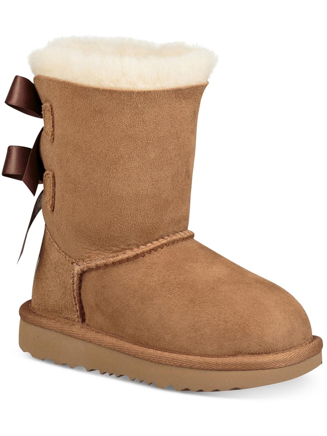 Зимние замшевые сапоги Bow II для девочек на подкладке UGG, цвет Chestnut
Зимние замшевые сапоги Bow II для девочек на подкладке UGG, цвет Chestnut