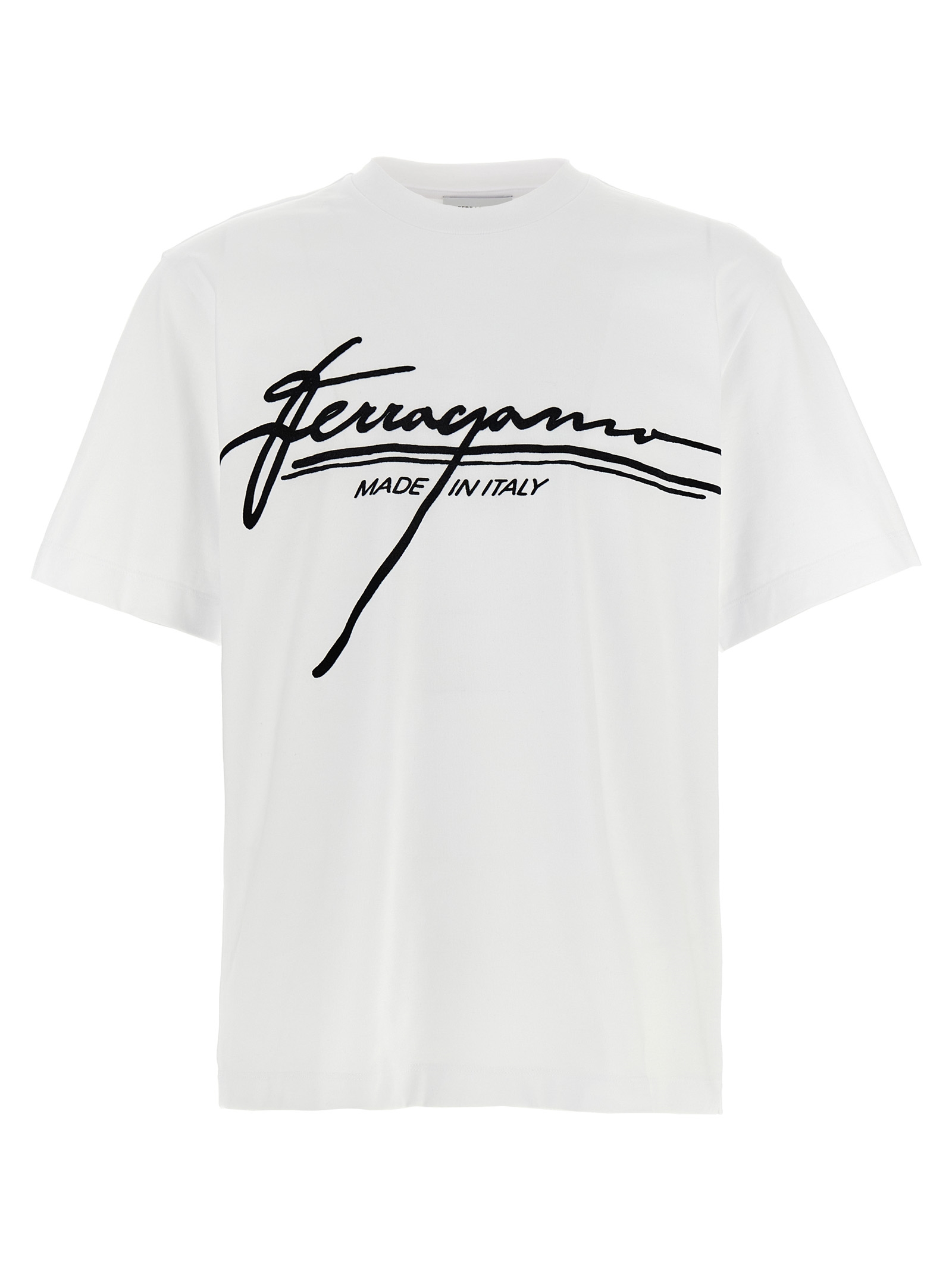 Футболка 'Firma' Ferragamo, белый/черный
Футболка 'Firma' Ferragamo, белый/черный