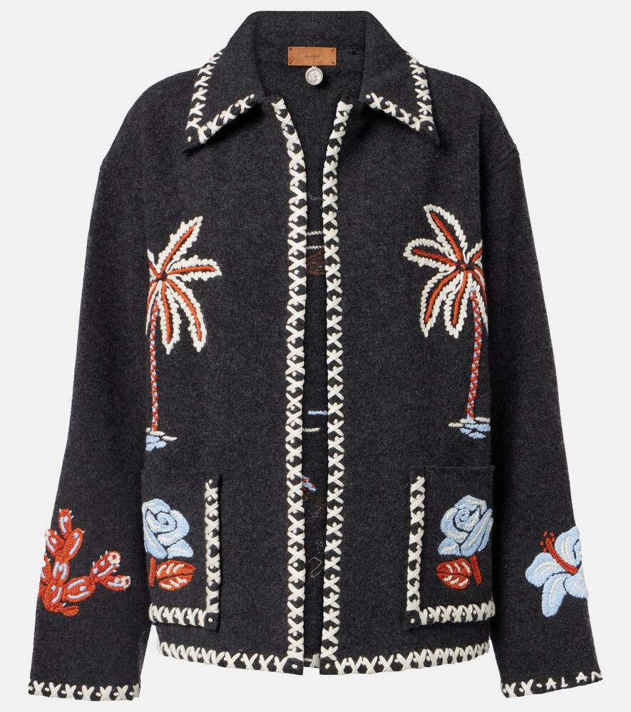 Куртка из чистой шерсти Remember Me Alanui, Charcoal/Multicolor
Куртка из чистой шерсти Remember Me Alanui, Charcoal/Multicolor