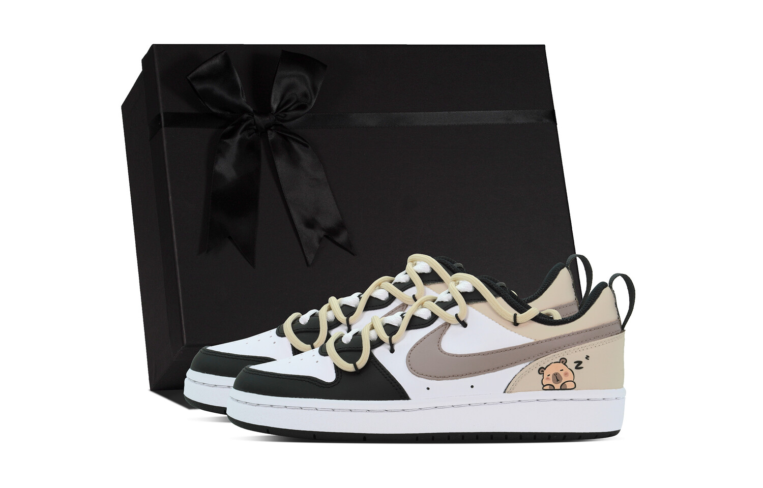 Кроссовки Nike Court Borough Skateboarding Shoes Women's Low-top Black/khaki Brown, хаки
Кроссовки Nike Court Borough Skateboarding Shoes Women's Low-top Black/khaki Brown, хаки