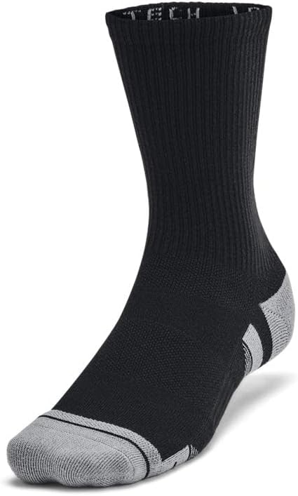Under Armour Unisex Ua Performance Tech 3pk Crew, Black/Black/Steel
Under Armour Unisex Ua Performance Tech 3pk Crew, Black/Black/Steel
