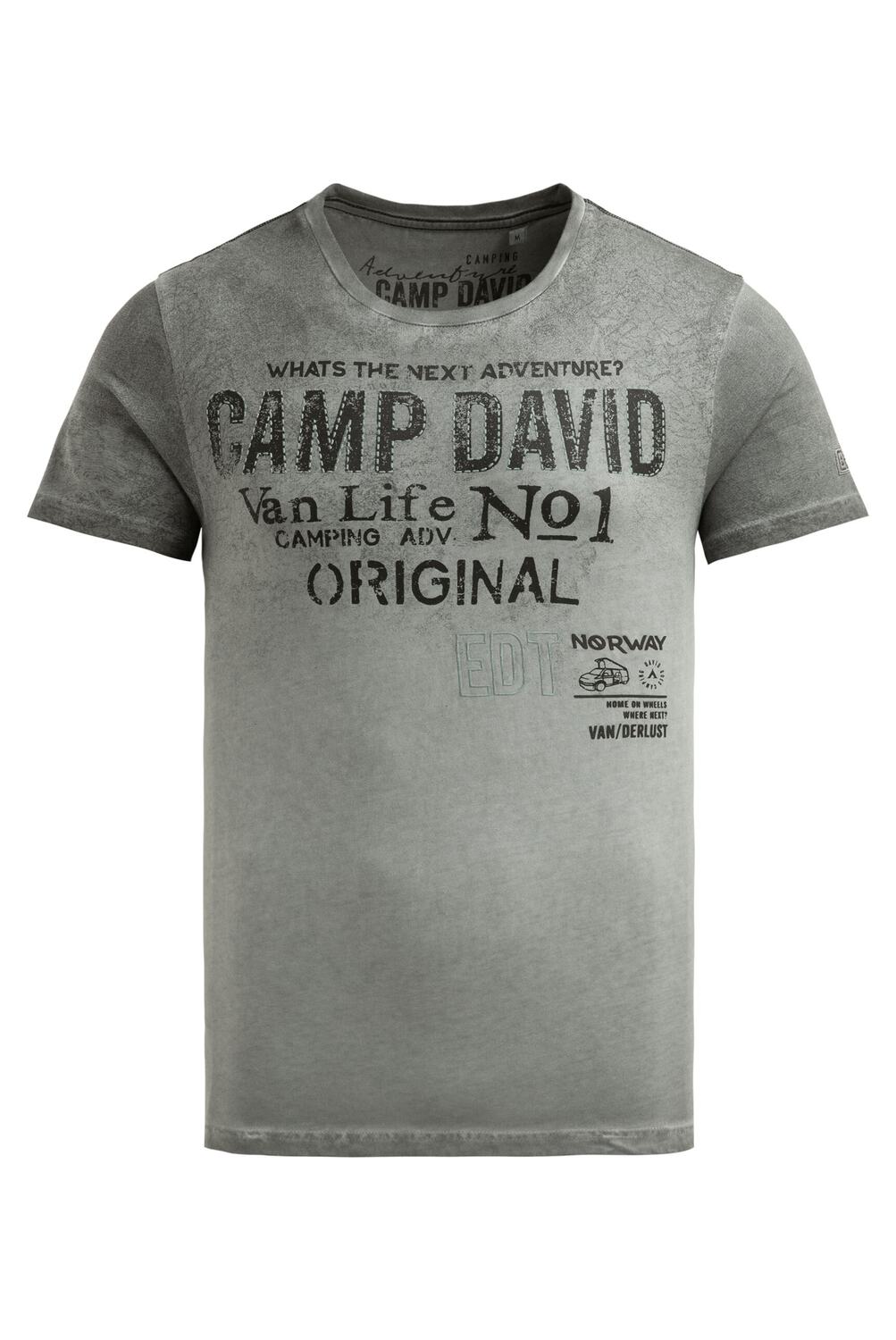 CAMP DAVID Футболка в сером цвете
CAMP DAVID Футболка в сером цвете