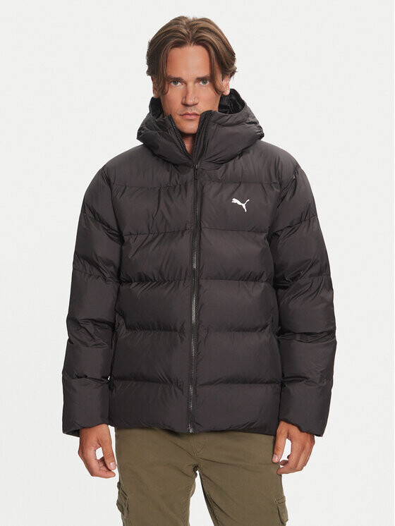 Пуховик стандартного кроя Puma, черный
Пуховик стандартного кроя Puma, черный