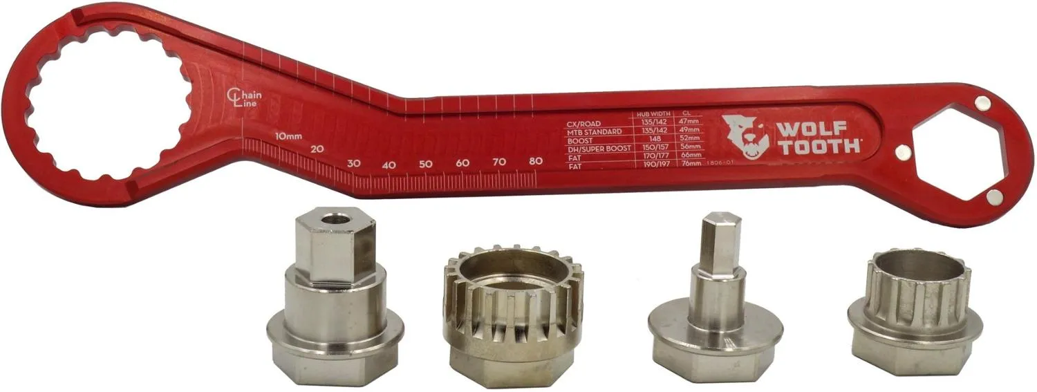 Набор ключей и насадок Wolf Tooth Components, Red
Набор ключей и насадок Wolf Tooth Components, Red