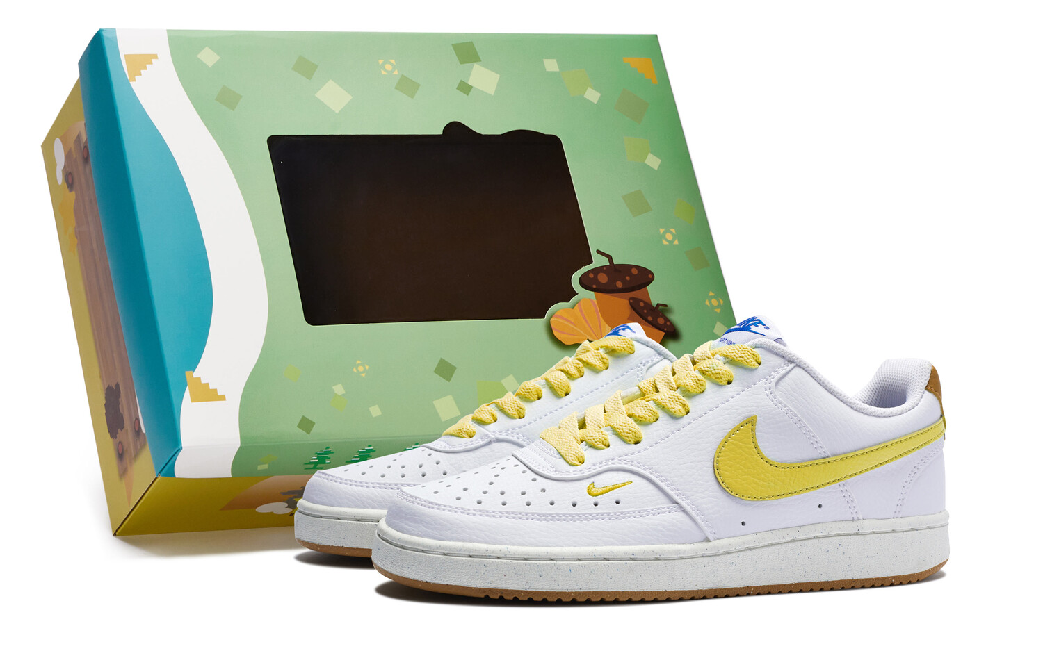 Кроссовки Nike Court Vision Skateboarding Shoes Women's Low-top Yellow, белый/желтый
Кроссовки Nike Court Vision Skateboarding Shoes Women's Low-top Yellow, белый/желтый
