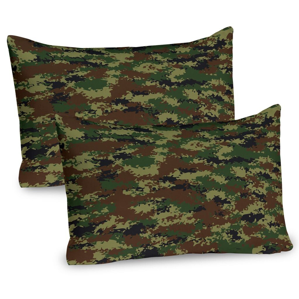 ABAKUHAUS Camo Чехлы для подушек, набор из 2 шт., гранж-графический камуфляж, летняя тема, униформа вооруженных сил, темный, чехол для подушки с декоративным принтом, 80 x 40 см, зеленый, светло-зеленый, коричневый
ABAKUHAUS Camo Чехлы для подушек, набор из 2 шт., гранж-графический камуфляж, летняя тема, униформа вооруженных сил, темный, чехол для подушки с декоративным принтом, 80 x 40 см, зеленый, светло-зеленый, коричневый
