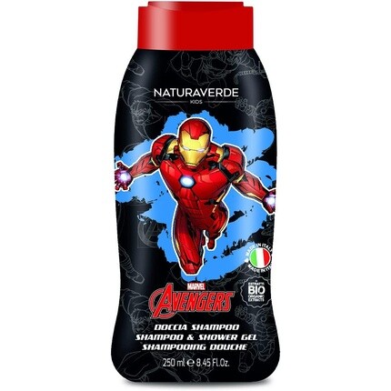 Naturaverde Kids Marvel Avengers Iron Man детский шампунь и гель для душа с экстрактами календулы и ромашки 250 мл, So.Di.Co
Naturaverde Kids Marvel Avengers Iron Man детский шампунь и гель для душа с экстрактами календулы и ромашки 250 мл, So.Di.Co