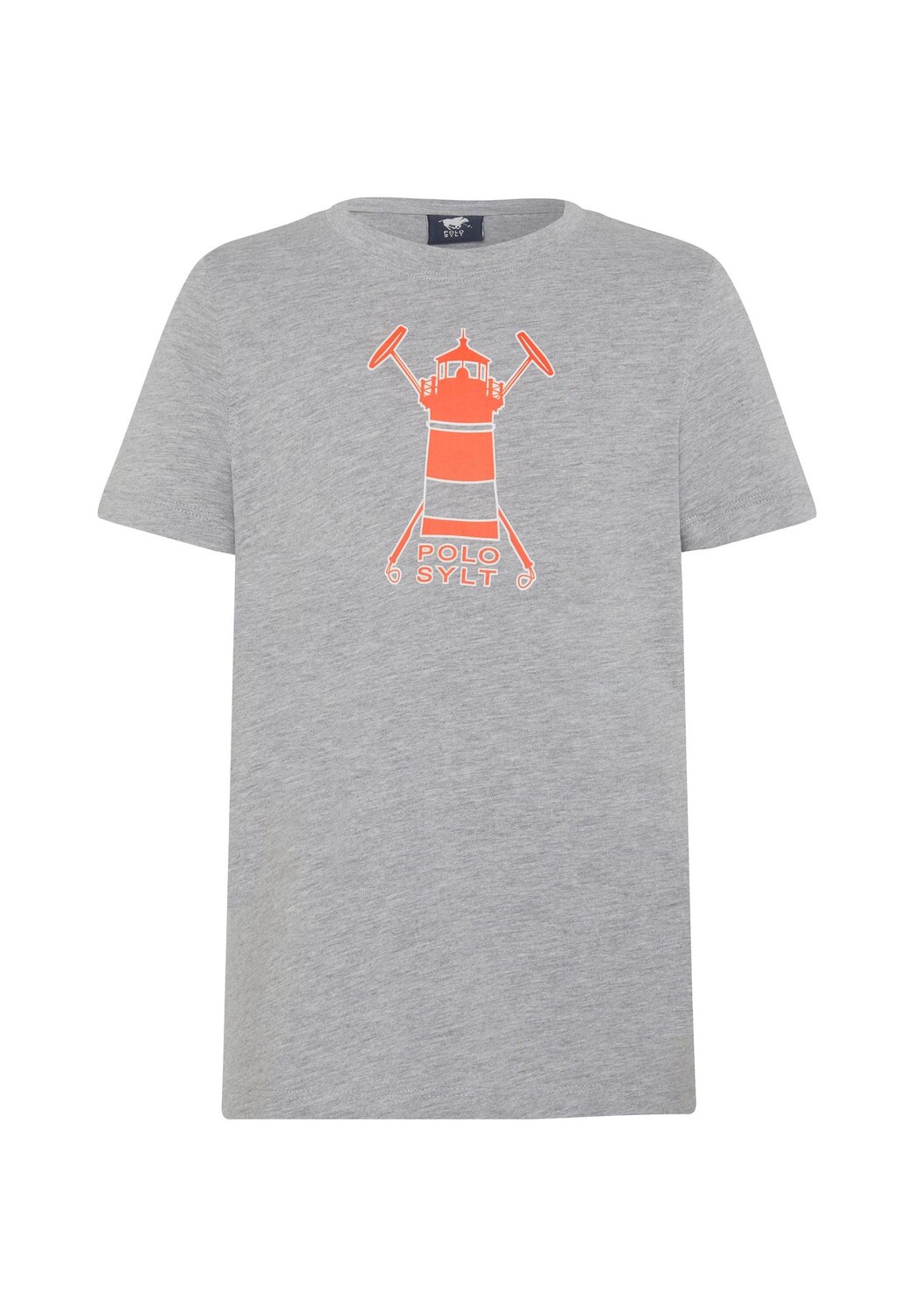 Футболка с мотивом POLO SYLT, цвет Neutral Gray Melange 
Футболка с мотивом POLO SYLT, цвет Neutral Gray Melange