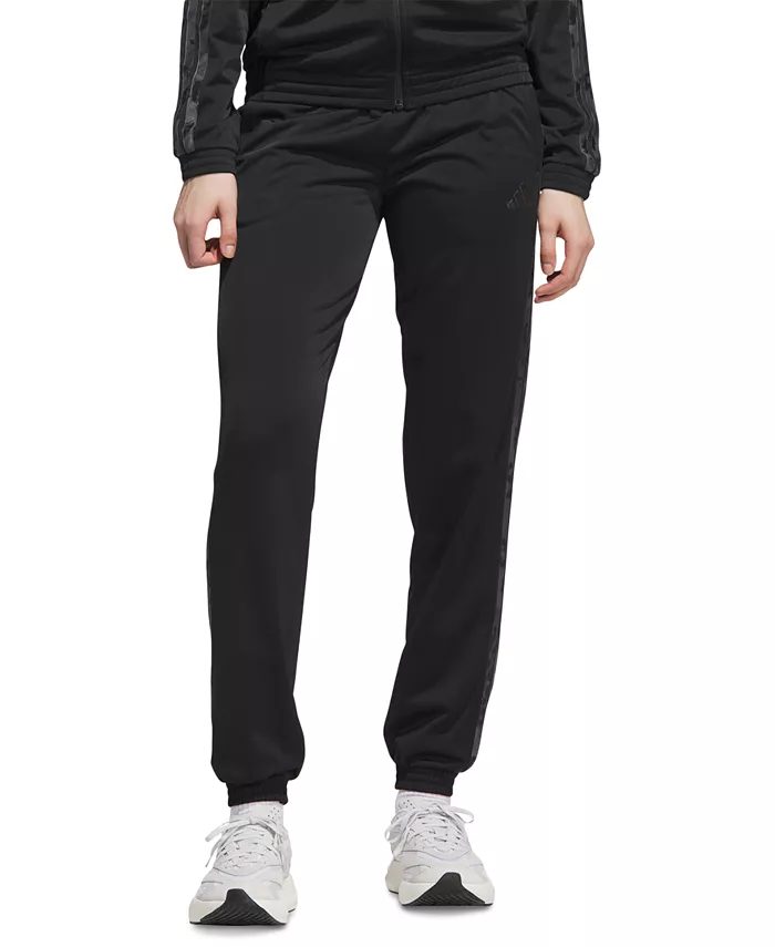 Женские трикотажные брюки с тремя полосками и анималистичным принтом adidas, черный
Женские трикотажные брюки с тремя полосками и анималистичным принтом adidas, черный