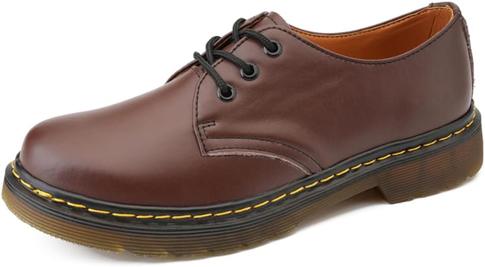 LEADER SHOW Мужские повседневные лоферы для бизнеса, туфли с шнуровкой, плоские оксфорды, коричневый
LEADER SHOW Мужские повседневные лоферы для бизнеса, туфли с шнуровкой, плоские оксфорды, коричневый