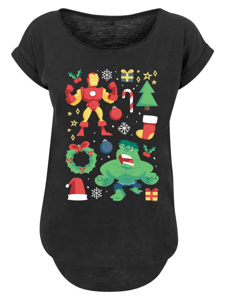 Футболка Marvel Iron Man And Hulk Christmas в черном цвете F4NT4STIC, Черный, Футболка Marvel Iron Man And Hulk Christmas в черном цвете F4NT4STIC
Футболка Marvel Iron Man And Hulk Christmas в черном цвете F4NT4STIC, Черный, Футболка Marvel Iron Man And Hulk Christmas в черном цвете F4NT4STIC
