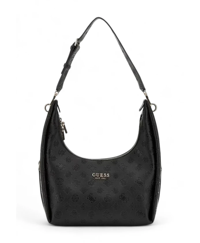 Сумка-Хобо Фиби через плечо Guess, черный
Сумка-Хобо Фиби через плечо Guess, черный