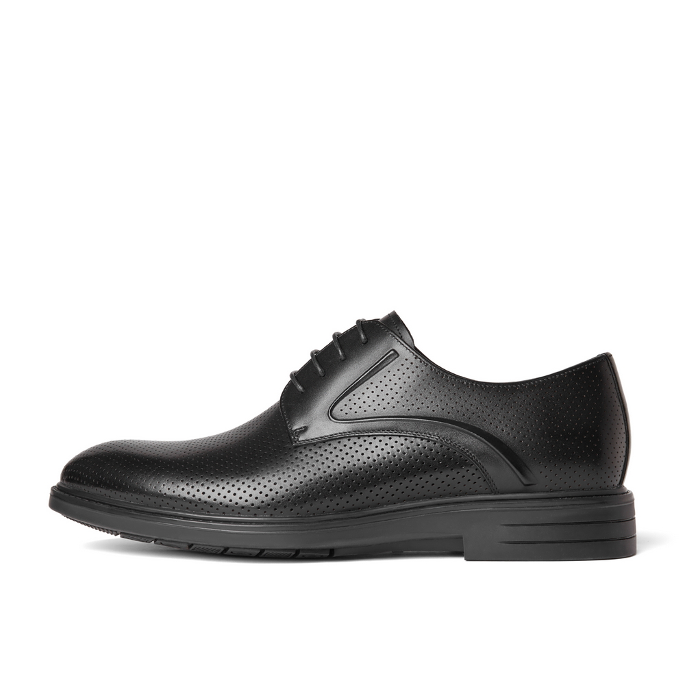 BELLE Мужские туфли черно-коричневые низкие с перфорацией, цвет Black-Perforated
BELLE Мужские туфли черно-коричневые низкие с перфорацией, цвет Black-Perforated