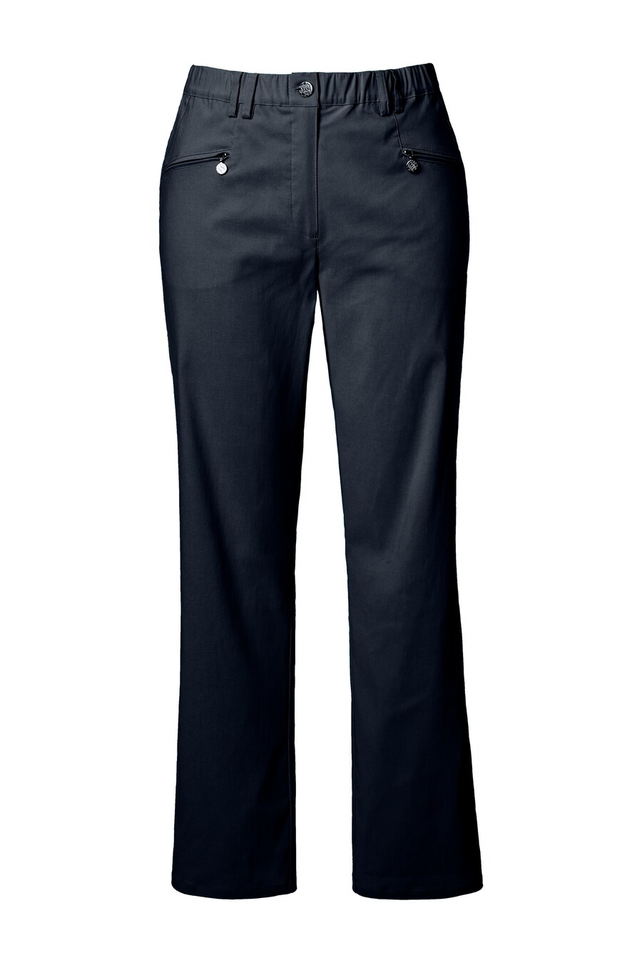 Обычные брюки Ulla Popken, темно-синий
Обычные брюки Ulla Popken, темно-синий