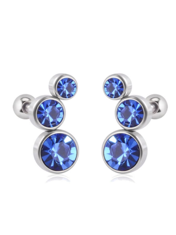 Bungsa Синие серьги-гвоздики
Bungsa Синие серьги-гвоздики