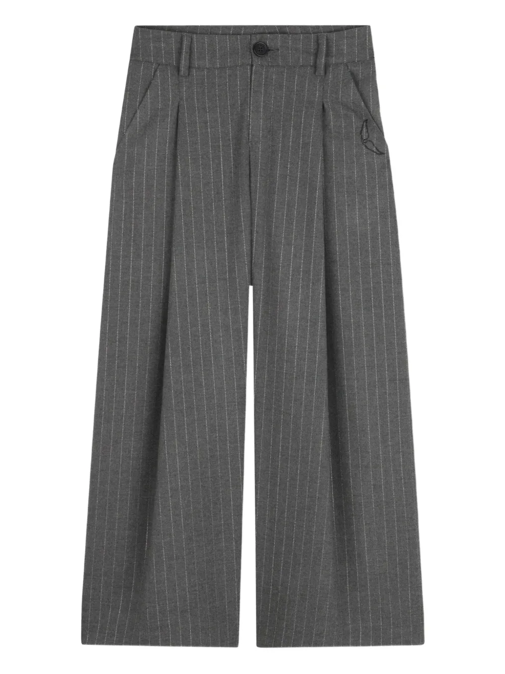 Брюки в тонкую полоску Zadig & Voltaire Kids, серый
Брюки в тонкую полоску Zadig & Voltaire Kids, серый