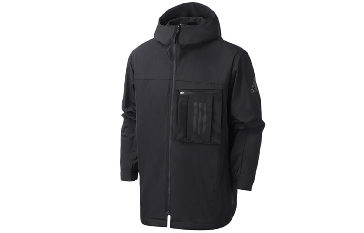 Куртка мужская черная Adidas, черный 
Куртка мужская черная Adidas, черный