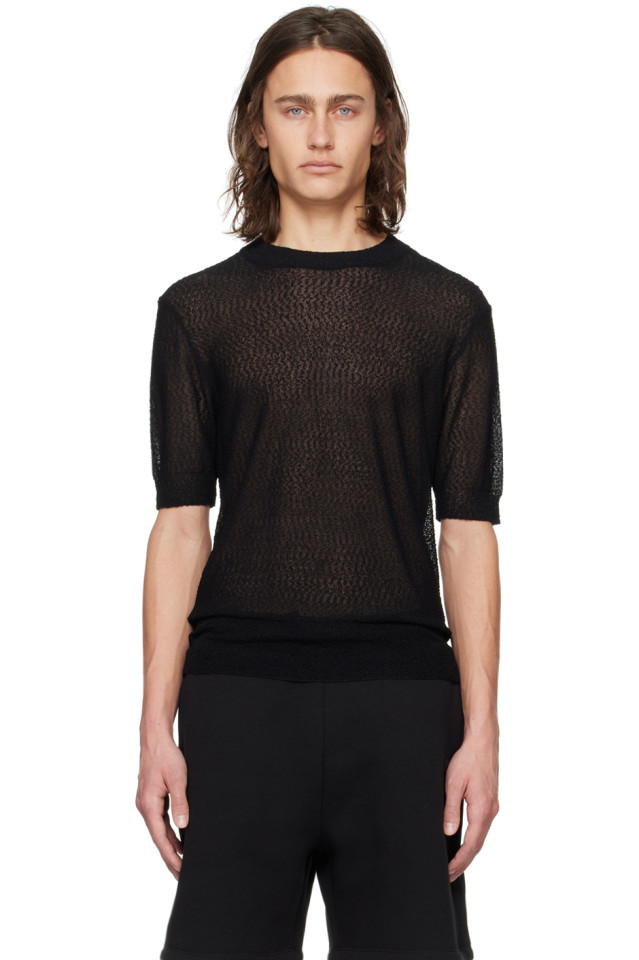 Полупрозрачная футболка Ami Paris, мультиколор 
Полупрозрачная футболка Ami Paris, мультиколор