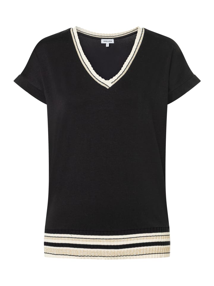 Рубашка с короткими рукавами черного цвета More & More
Рубашка с короткими рукавами черного цвета More & More