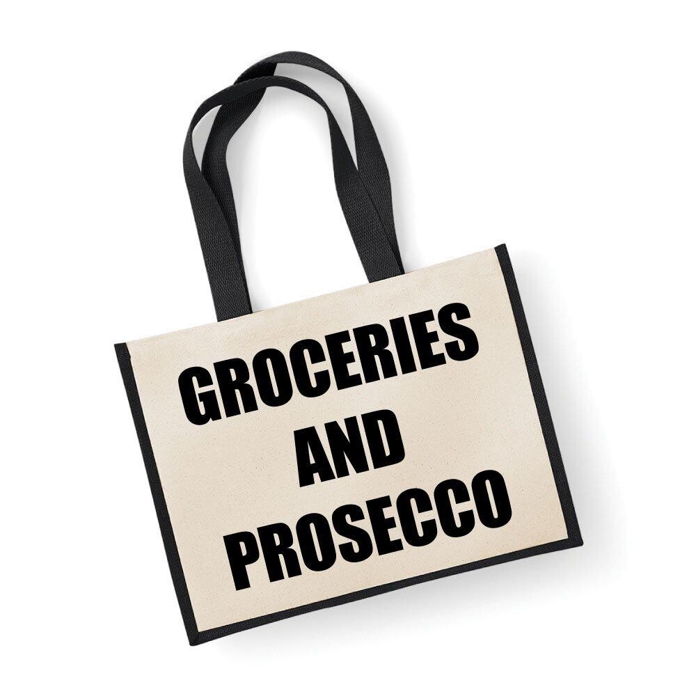 Большая джутовая сумка для продуктов и черная сумка для просекко 60 SECOND MAKEOVER, черный
Большая джутовая сумка для продуктов и черная сумка для просекко 60 SECOND MAKEOVER, черный