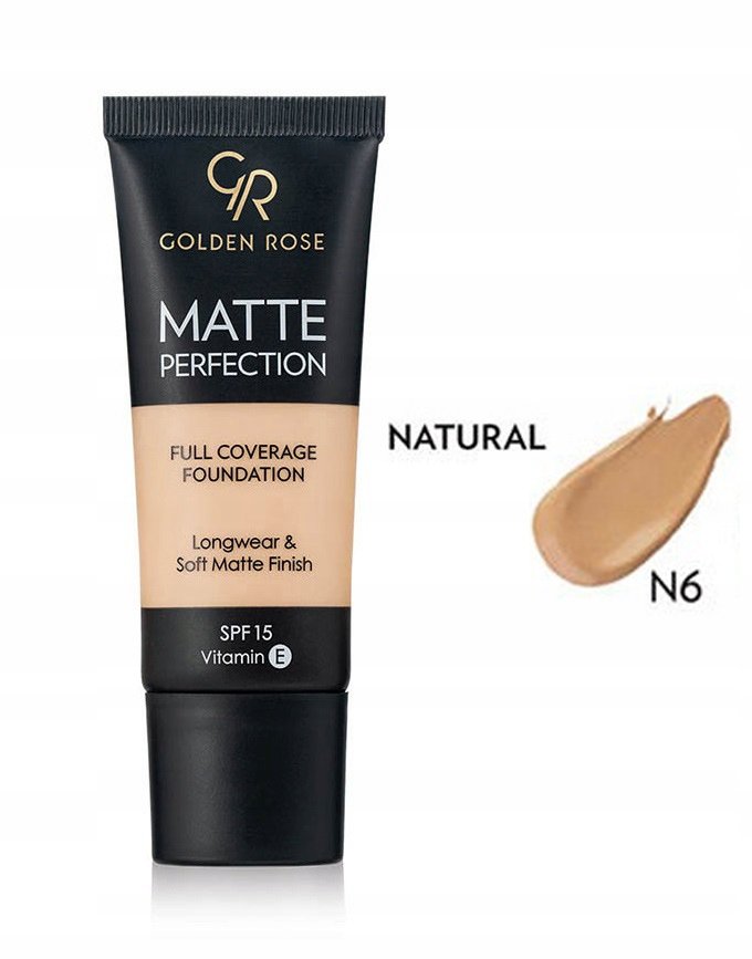 GOLDEN ROSE FOUNDATION MATTE PERFECTION N6
GOLDEN ROSE FOUNDATION MATTE PERFECTION N6