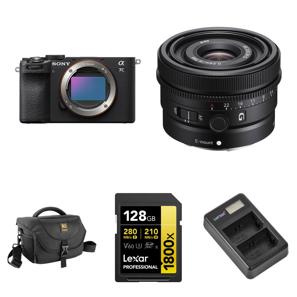 Беззеркальная камера Sony a7C II Mirrorless Camera with 24mm f/2.8 Lens and Basic
Беззеркальная камера Sony a7C II Mirrorless Camera with 24mm f/2.8 Lens and Basic
