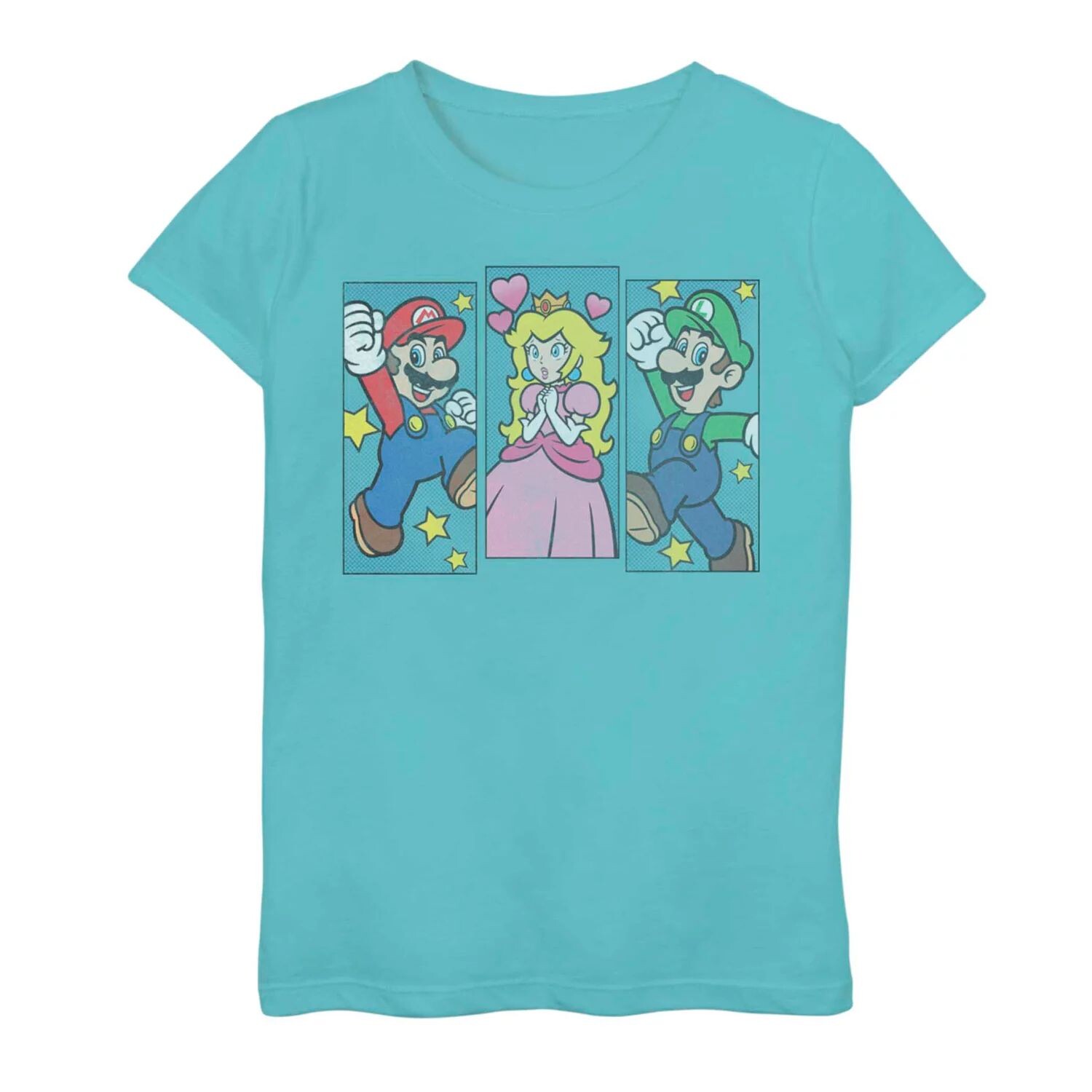 Футболка с рисунком Nintendo Super Mario, Peach & Luigi для девочек 7–16 лет Licensed Character
Футболка с рисунком Nintendo Super Mario, Peach & Luigi для девочек 7–16 лет Licensed Character