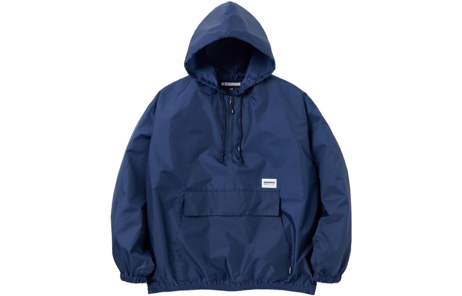 Полузастегивающаяся худи-куртка NEIGHBORHOOD, синий
Полузастегивающаяся худи-куртка NEIGHBORHOOD, синий