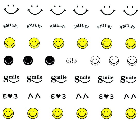 Водные наклейки для ногтей - №683, Raisin
Водные наклейки для ногтей - №683, Raisin