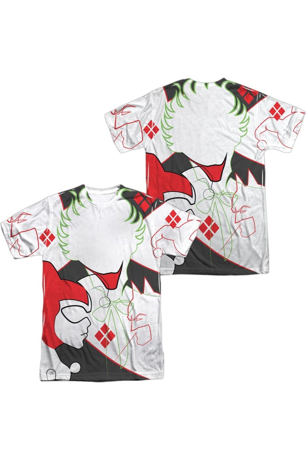 Футболка с коротким рукавом из полиэстера для взрослых с принтом Джокера/Харли (спереди/сзади) DC Comics Gildan, белый
Футболка с коротким рукавом из полиэстера для взрослых с принтом Джокера/Харли (спереди/сзади) DC Comics Gildan, белый