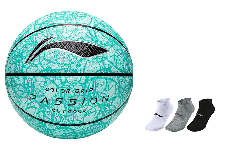 LINING Баскетбольный мяч PU Green размер 7 тренировочный unisex China
LINING Баскетбольный мяч PU Green размер 7 тренировочный unisex China