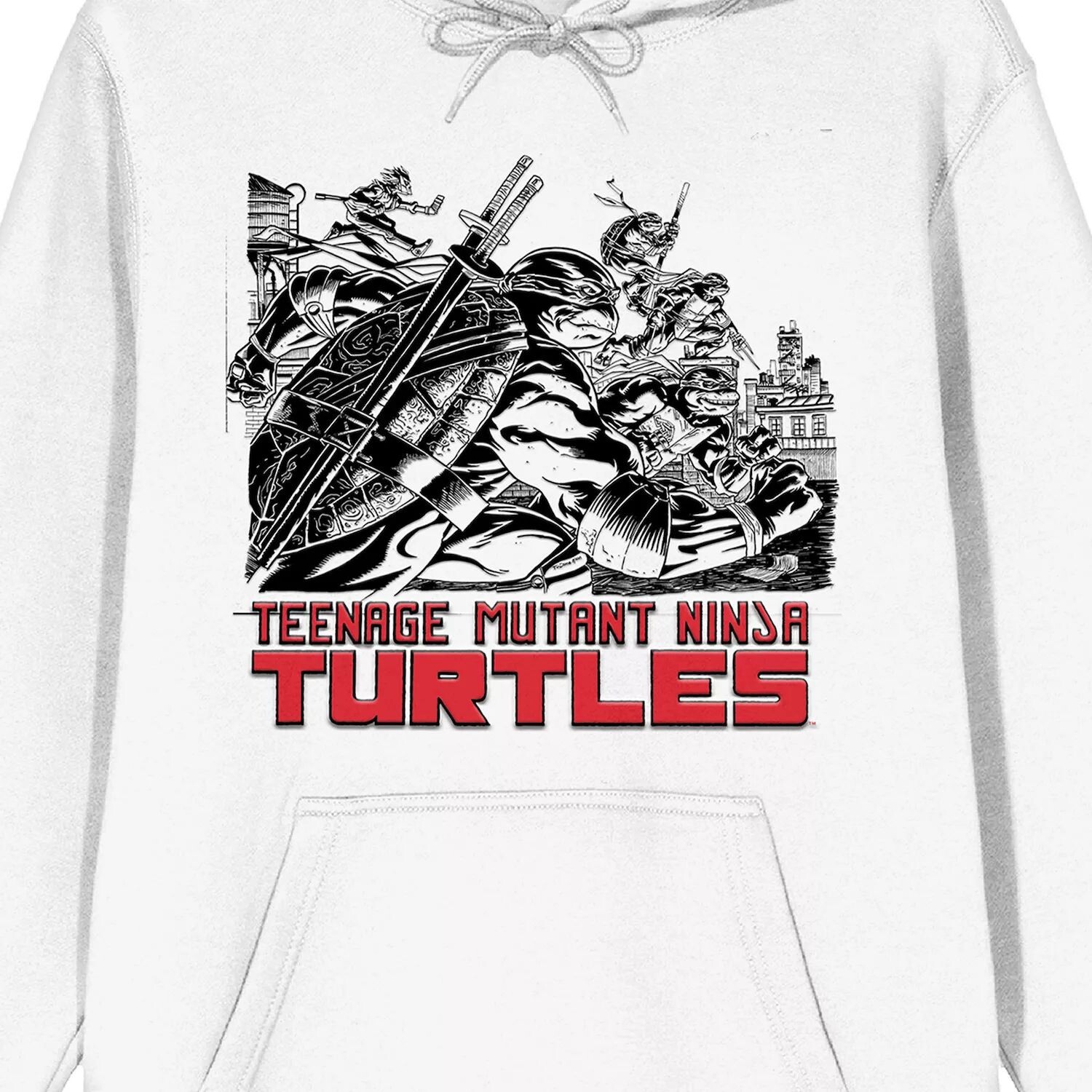 Мужская толстовка с рисунком Nickelodeon Teenage Mutant Ninja Turtles с изображением оружия
Мужская толстовка с рисунком Nickelodeon Teenage Mutant Ninja Turtles с изображением оружия