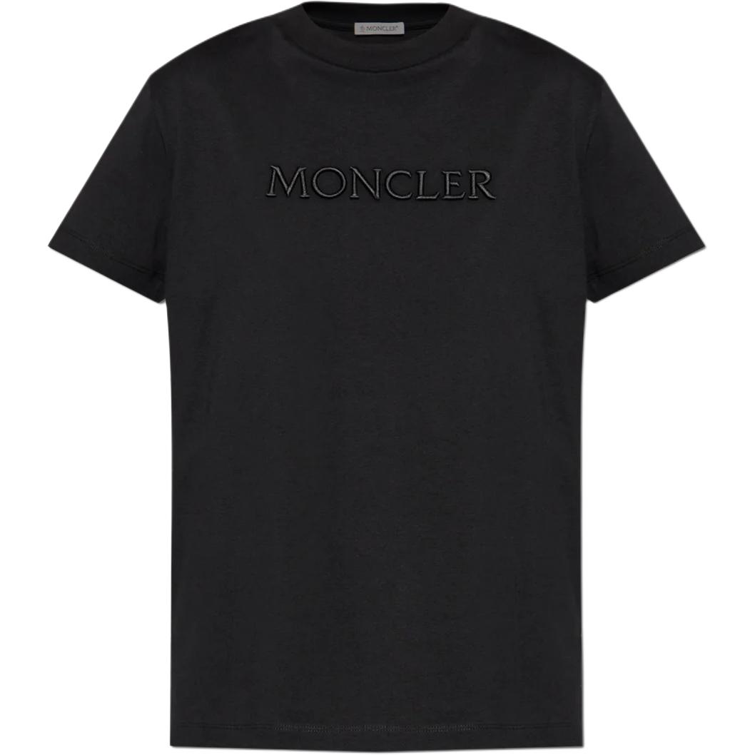 Футболка с вышитым логотипом Moncler, черный
Футболка с вышитым логотипом Moncler, черный