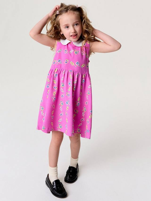 Детское платье с воротником питер пэн и цветочным принтом Crew Clothing, Raspberry Pink
Детское платье с воротником питер пэн и цветочным принтом Crew Clothing, Raspberry Pink