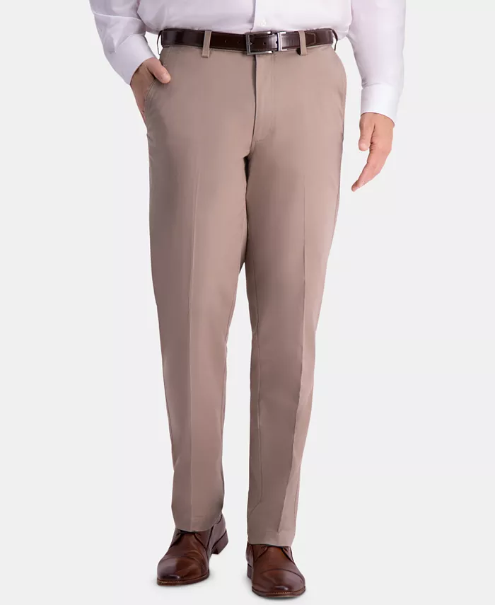 Мужские классические повседневные брюки Premium Comfort Khaki с плоской передней частью, устойчивые к сминанию, с двусторонним растяжением Haggar, коричневый/бежевый
Мужские классические повседневные брюки Premium Comfort Khaki с плоской передней частью, устойчивые к сминанию, с двусторонним растяжением Haggar, коричневый/бежевый